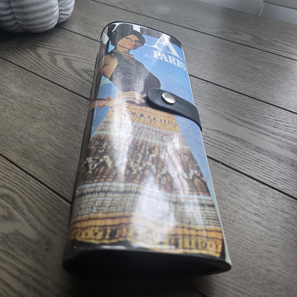Fashion Magazine Print Clutch